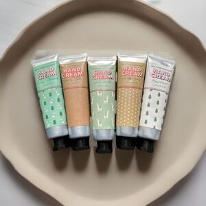 Body Prescriptions Moisturizing Hand Cream Lot Of Five Winter Holiday Scents New